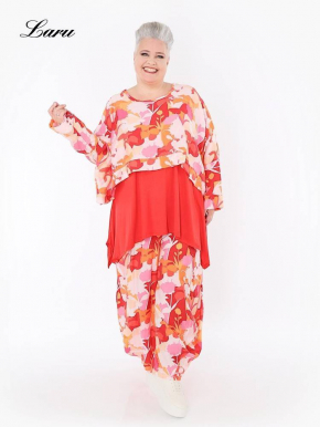 Shirt Überwurf AKH orange gemustert 7011 Butterfly [OneSize | Orange]