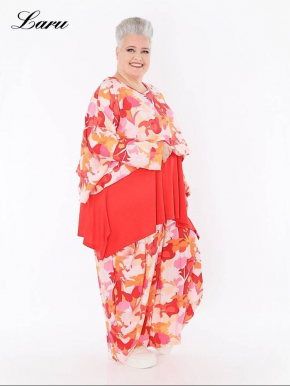 Shirt Überwurf AKH orange gemustert 7011 Butterfly [OneSize | Orange]