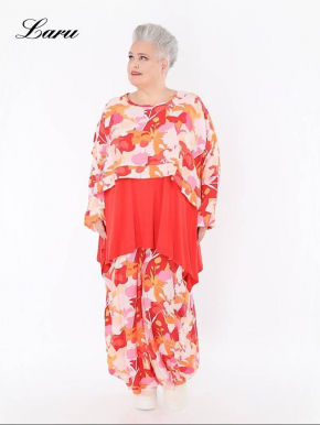 Shirt Überwurf AKH orange gemustert 7011 Butterfly [OneSize | Orange]