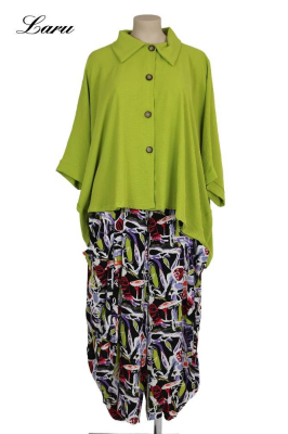 Bluse AKH Summer Crash 7092 Melinda grün [OneSize | Grün]