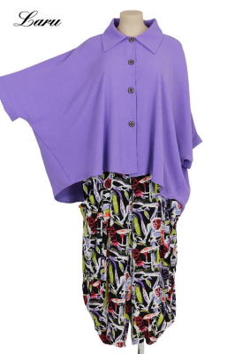 Bluse AKH Summer Crash 7092 Melinda lila [OneSize | Lila]
