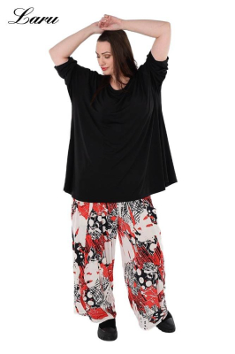 Hose Summer Slinky AKH 8069 Whisper red [OneSize | Rot]