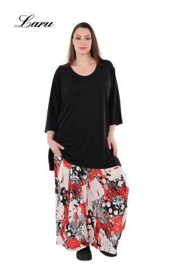 Hose Summer Slinky AKH 8069 Whisper red [OneSize | Rot]