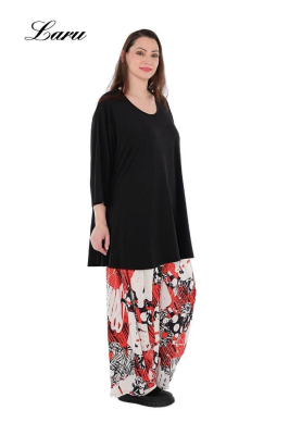 Hose Summer Slinky AKH 8069 Whisper red [OneSize | Rot]