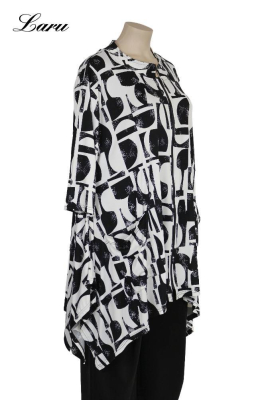 Jacke Slinky AKH 7602 Vanta schwarz weiß [OneSize | schwarz/weiß]