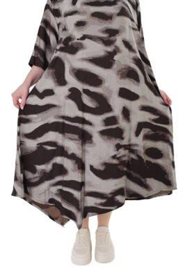 Kleid Kamouflage braun AKH 1927 Nerina [OneSize | Braun]