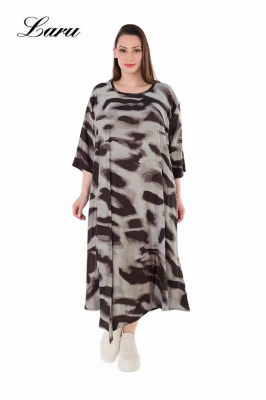 Kleid Kamouflage braun AKH 1927 Nerina [OneSize | Braun]