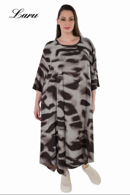 Kleid Kamouflage braun AKH 1927 Nerina [OneSize | Braun]