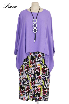 Big Shirt AKH Summer Crash 6680 Melinda lila [OneSize | Lila]