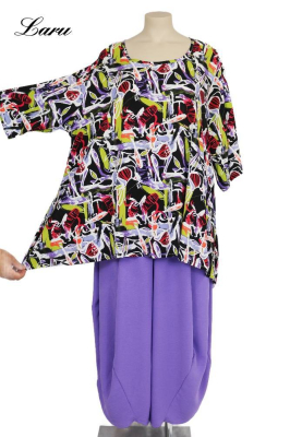 Big Shirt AKH Summer 593 Sosan bunt [OneSize | bunt]