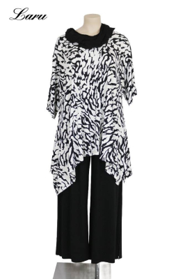 Shirt AKH 1019 Sanday schwarz weiß [OneSize | schwarz/weiß]