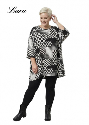 Big Shirt AKH 593 PrettyInDots schwarz weiß [OneSize | schwarz/weiß]