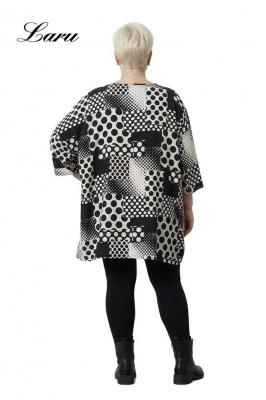 Big Shirt AKH 593 PrettyInDots schwarz weiß [OneSize | schwarz/weiß]