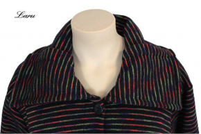 Mantel AKH 3023 Estella schwarz bunt [OneSize | schwarz/bunt]