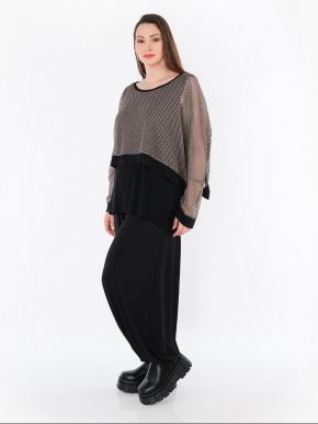 Shirt Überwurf Netz 7011 Marie in 3 Farben