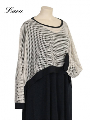 Shirt Überwurf Netz 7011 Marie in 3 Farben