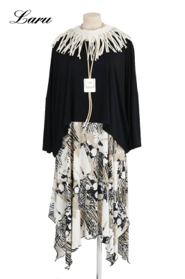Trägerkleid Slinky ausgestellt Muster swtawe 5927 [OneSize | Mehrfarbig]