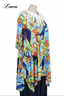 Shirt Slinky ALine ausgestellt 5936 Flora bunt [OneSize | bunt]