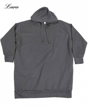 Kuschel Shirt Hoody long