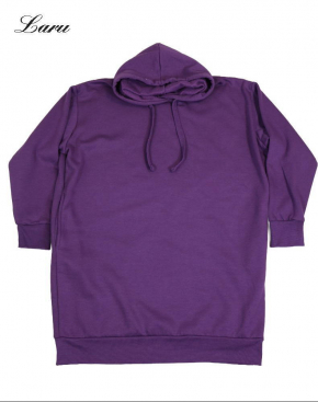 Kuschel Shirt Hoody long