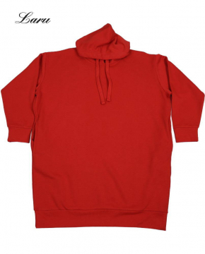Kuschel Shirt Hoody long