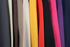 Kuschel Shirt Hoody kurz mit Tasche [OneSize | dunkelgrau]