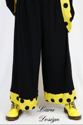 Hose Culotte Kiki Patchwork 0484-HoCuP [OneSize | schwarz]