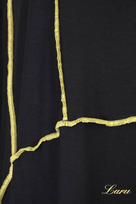 Kleid Big Offlock AKH 6564 Thea gelb