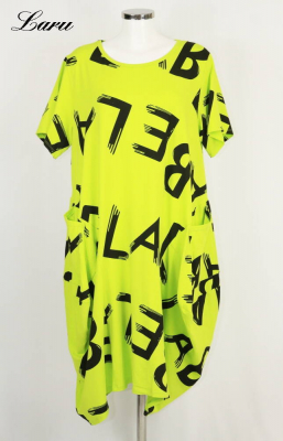 Kleid Ballon Buchstabe BeLab