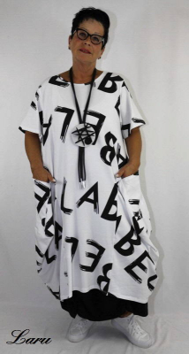 Kleid Ballon Buchstabe BeLab