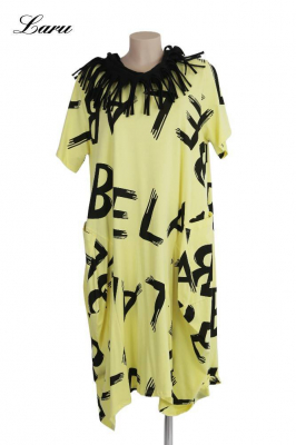 Kleid Ballon Buchstabe BeLab [EG | lemongelb]