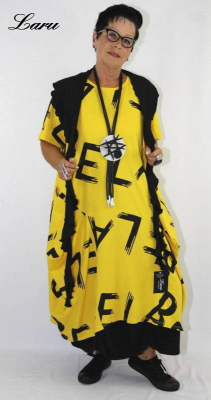 Kleid Ballon Buchstabe BeLab