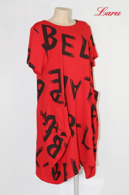 Kleid Ballon Buchstabe BeLab