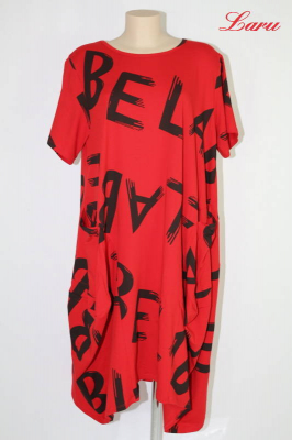 Kleid Ballon Buchstabe BeLab