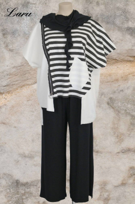 Shirt weiß Patchwork 38258