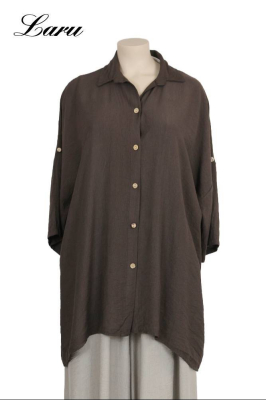 Bluse 3359 Herbst [OneSize | dunkelbraun]