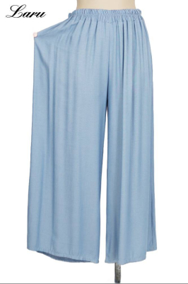 Tuchige Sommerhose in Jeansoptik hell 24359 [OneSize | jeans hell]