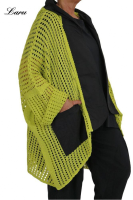 Strick Cardigan Parachut 2611 grün [OneSize | Grün]