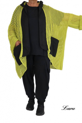 Strick Cardigan Parachut 2611 grün [OneSize | Grün]