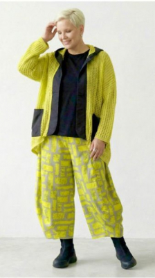 Strick Cardigan Parachut 2611 grün [OneSize | Grün]