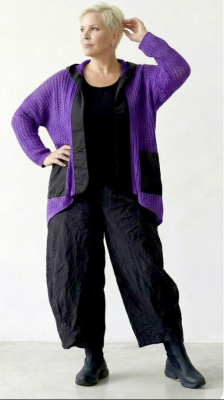 Strick Cardigan Parachut 2611 lila [OneSize | Lila]