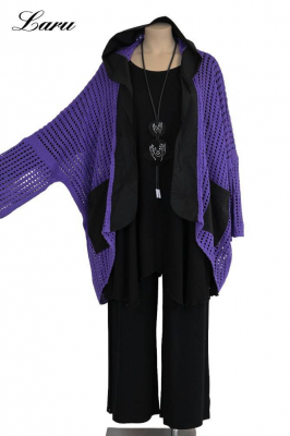 Strick Cardigan Parachut 2611 lila [OneSize | Lila]