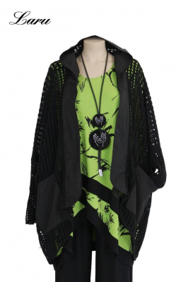 Strick Cardigan Parachut 2611 schwarz