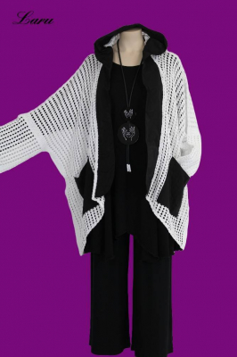 Strick Cardigan Parachut 2611 weiß [OneSize | weiß]