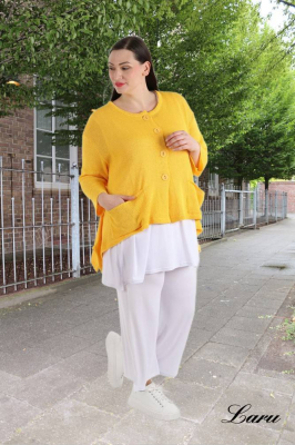 Strickjacke A Form kurz AKH 118 [OneSize | rose]