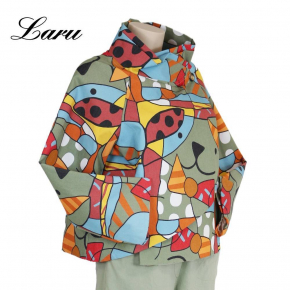 Jacke kurz 7690P bear khaki [OneSize | khaki bunt]