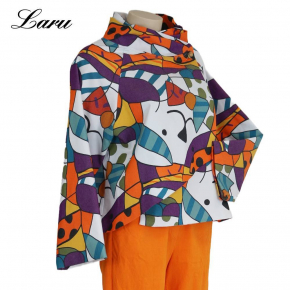 Jacke kurz 7690P bear weiß [OneSize | weiß bunt]