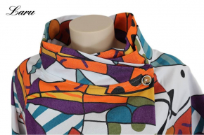 Jacke kurz 7690P bear weiß [OneSize | weiß bunt]