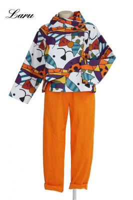 Jacke kurz 7690P bear weiß [OneSize | weiß bunt]