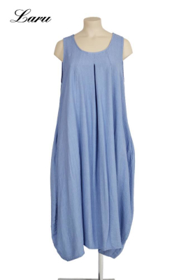 Kleid Summer crash 1313 uni [OneSize | jeansblau]